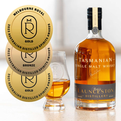 Launceston Distillery Bourbon Cask Matured Tasmanian Single Malt 46%