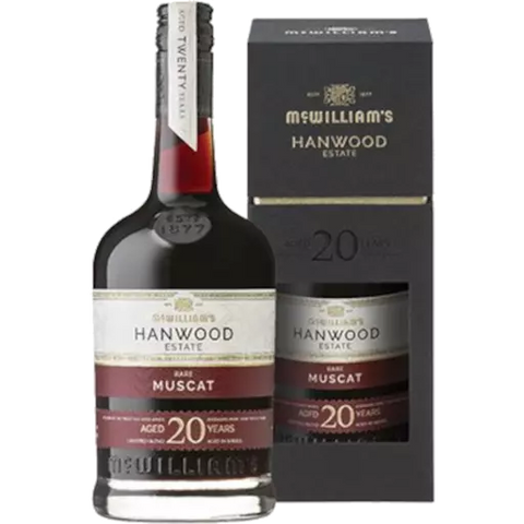 MCWILLIAM'S HANWOOD ESTATE 20 YEAR OLD RARE MUSCAT